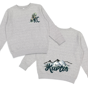 Kids' Classic Mountains Crewneck Sweatshirt