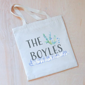 Beachy Personalized Tote at Hi Little One