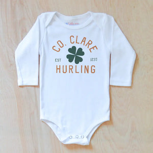 County Clare Hurling Onesie at Hi Little One