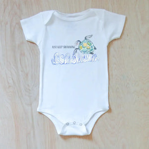 Just Keep Swimming Onesie at Hi Little One