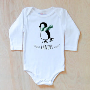 Penguin Personalized Onesie at Hi Little One