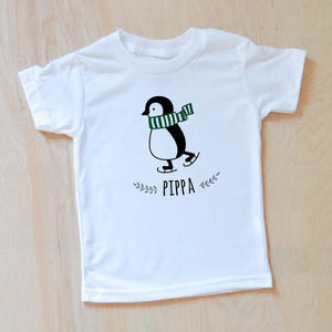 Penguin Personalized T-shirt at Hi Little One
