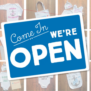 Come In, We’re Open!