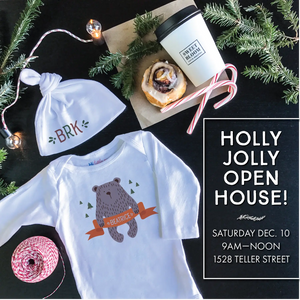 Holly Jolly Open House: Saturday Dec. 10, 9AM—Noon