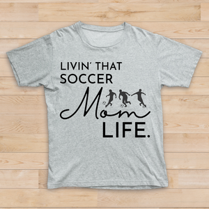 Adult Livin' That Active Mom Life T-Shirt