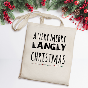A Very Merry Personalized Tote