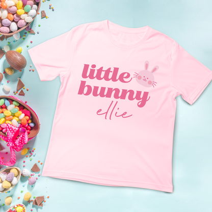 Little Bunny | Personalized Kid's Easter T-Shirt