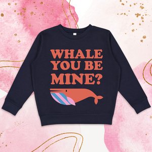 Whale You Be Mine Crewneck Sweatshirt