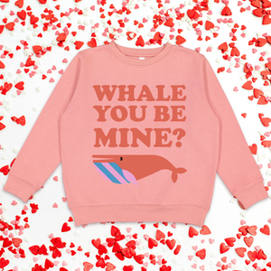 Whale You Be Mine Crewneck Sweatshirt