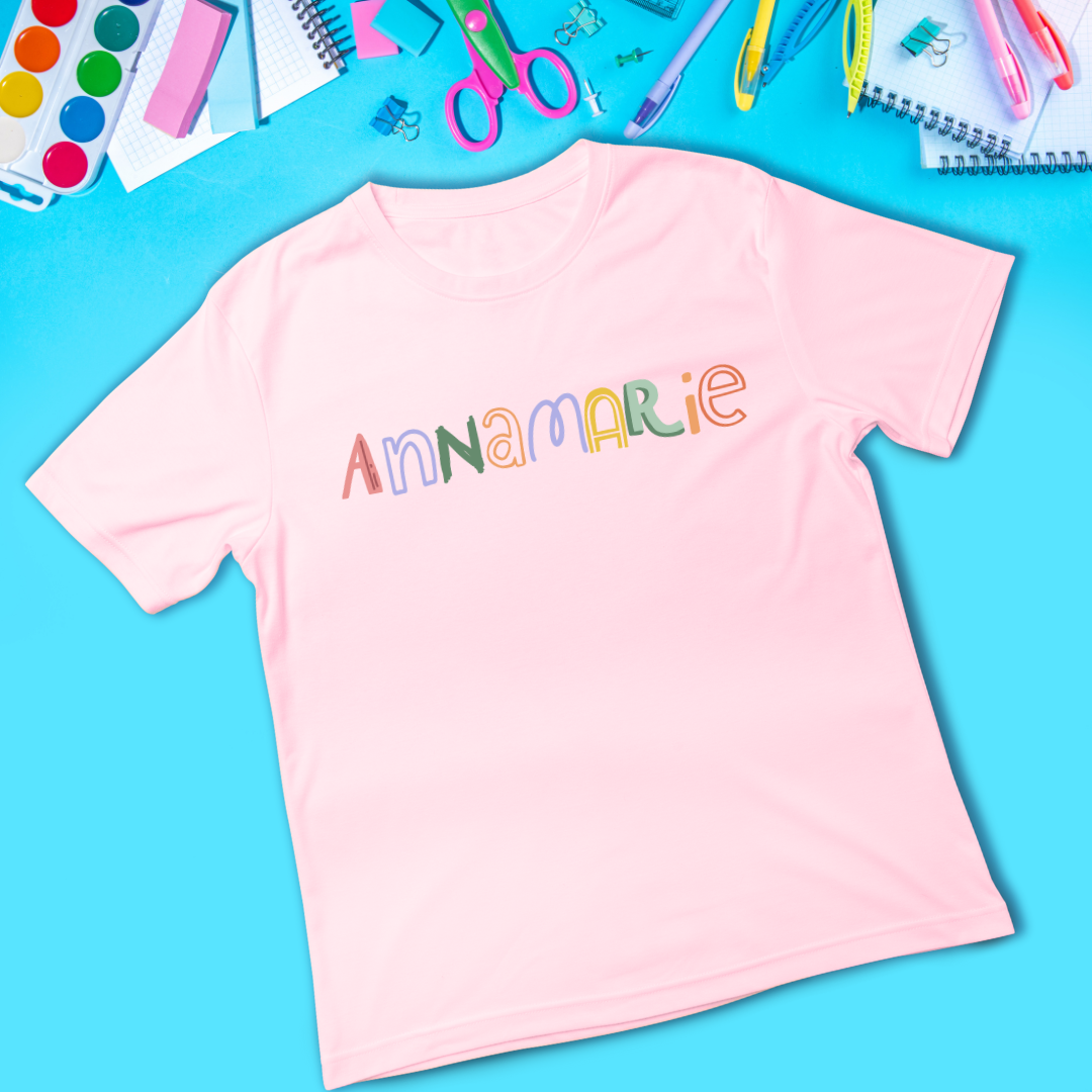 Personalized Back to School T-shirt