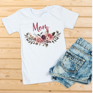 Adult Floral Boho Personalized T-Shirt
