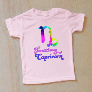 Magical Astrology Delights: Personalized Children's T-Shirts