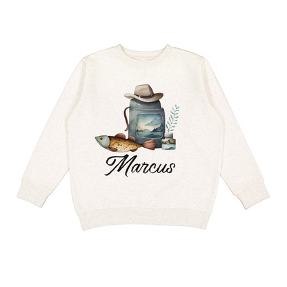 Kids' Classic Fishing Crewneck Sweatshirt