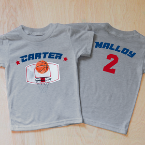 Basketball Personalized T-shirt