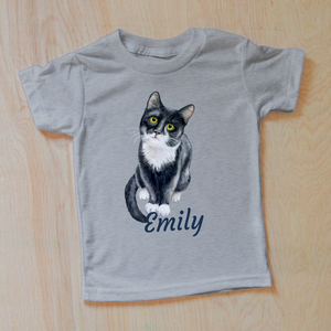 Playful Kitties Personalized Kids T-Shirt