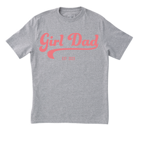 Adult Boy Dad or Girl Dad T-Shirt