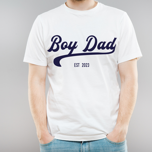 Adult Boy Dad or Girl Dad T-Shirt