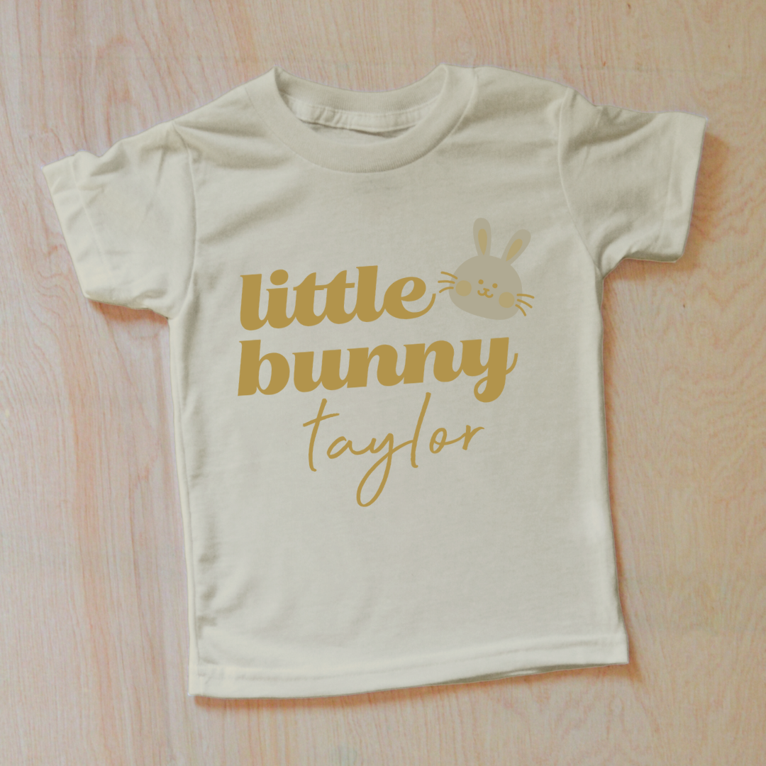 Little Bunny | Personalized Kid's Easter T-Shirt