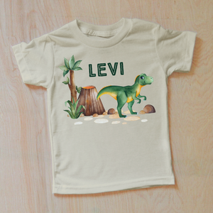 Dinosaur Personalized Kids T-shirt