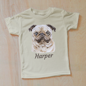 Sweet Doggy Personalized Kids T-Shirt