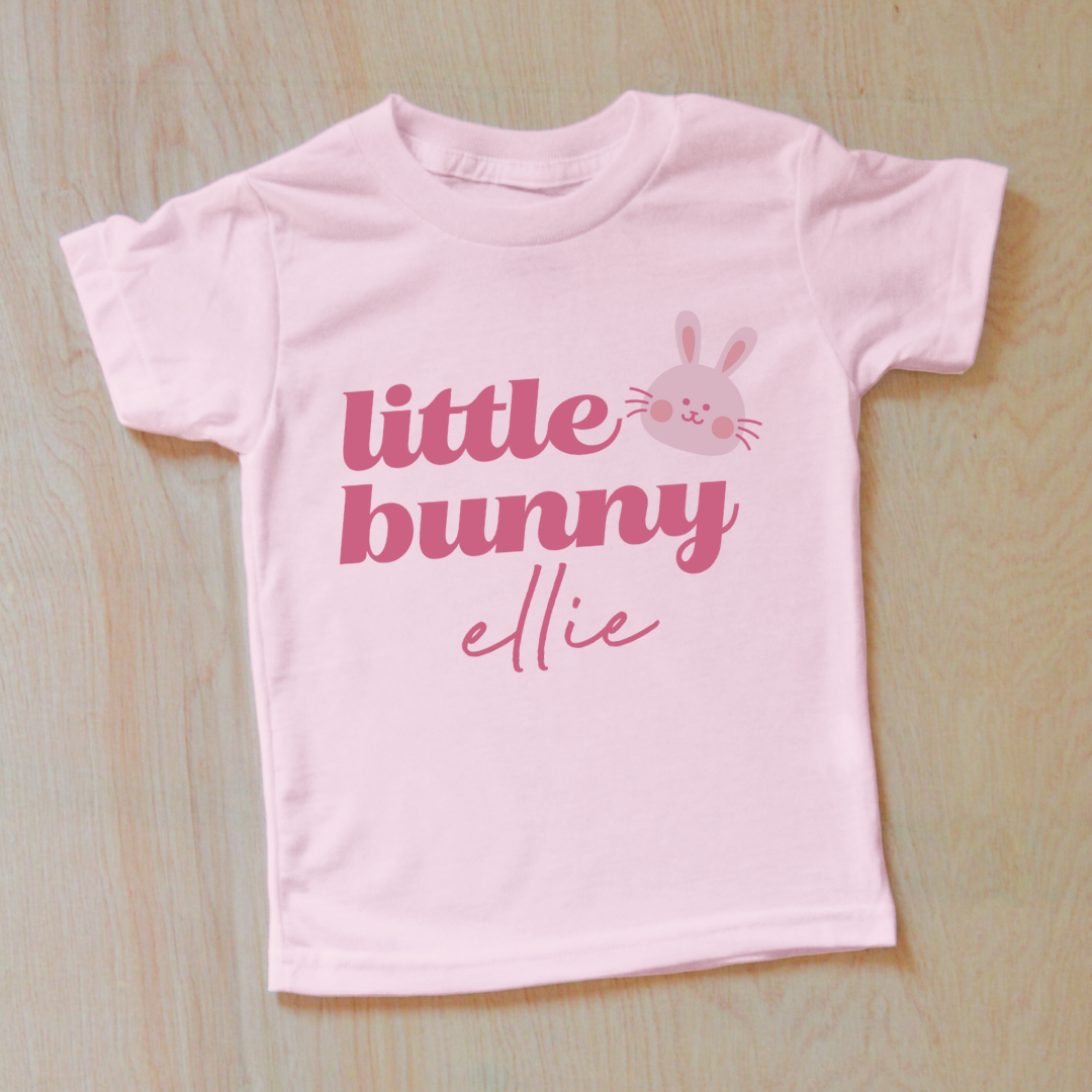 Little Bunny | Personalized Kid's Easter T-Shirt