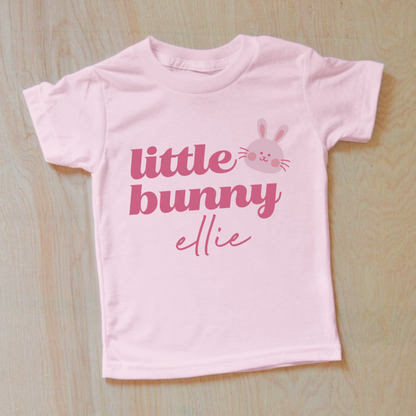 Little Bunny | Personalized Kid's Easter T-Shirt