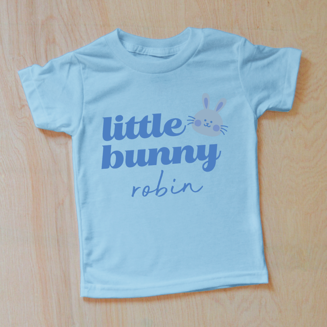 Little Bunny | Personalized Kid's Easter T-Shirt