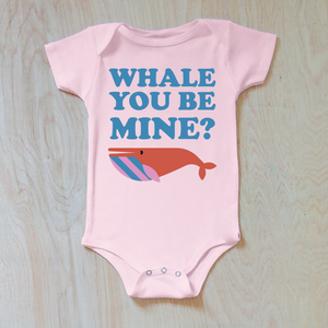 Whale You Be Mine Onesie