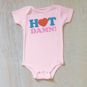 Hot Damn! Valentines Onesie