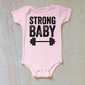 Strong Baby Onesie