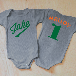 Little League Personalized Onesie