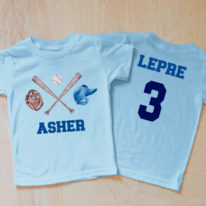 Baseball Personalized T-shirt
