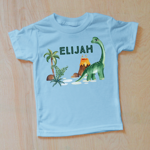 Dinosaur Personalized Kids T-shirt