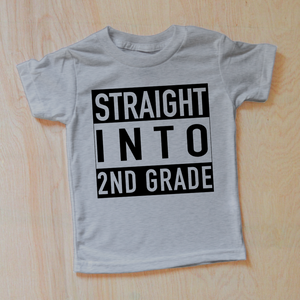 Straight into Personalized Back to School T-shirt
