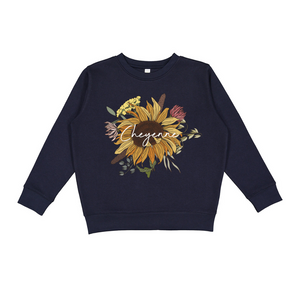 Classic Retro Sunflower Crewneck Sweatshirt