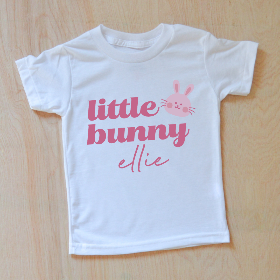 Little Bunny | Personalized Kid's Easter T-Shirt
