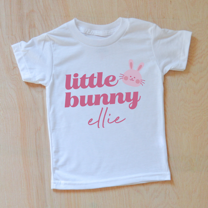 Little Bunny | Personalized Kid's Easter T-Shirt