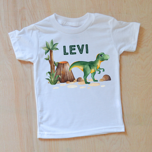 Dinosaur Personalized Kids T-shirt