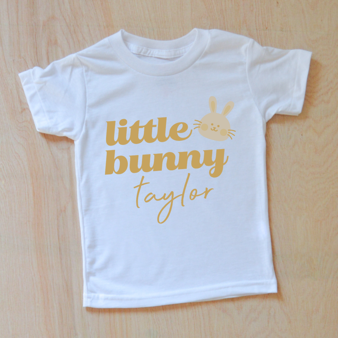 Little Bunny | Personalized Kid's Easter T-Shirt