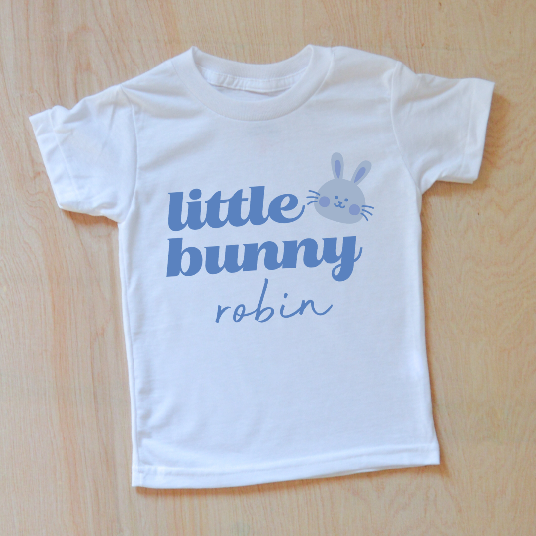 Little Bunny | Personalized Kid's Easter T-Shirt