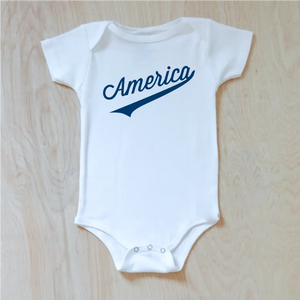 America Baby Onesie at Hi Little One