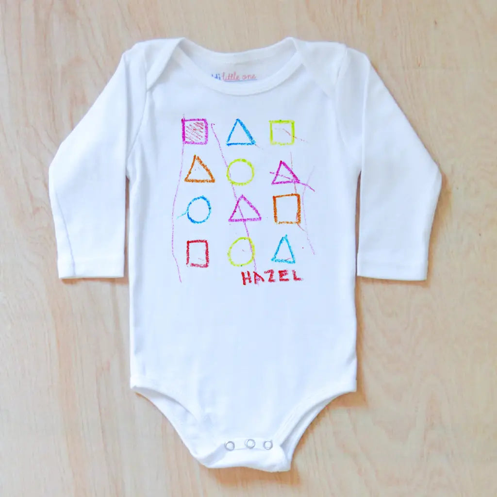 Color Your Own T Shirt Turn Your Child s Artwork into a T shirt