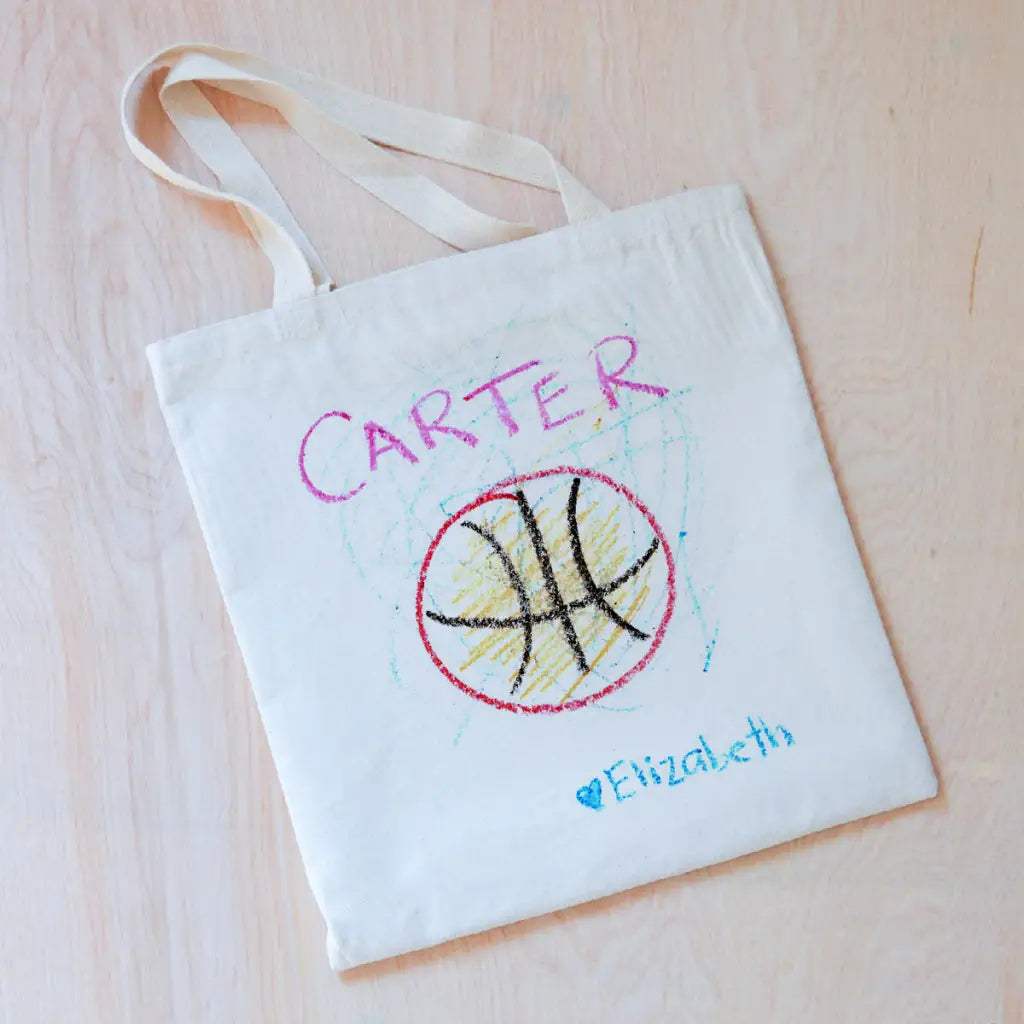 Color Your Own Tote at Hi Little One
