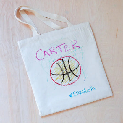 Color Your Own Tote at Hi Little One