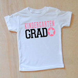Graduation Star T-shirt - White-T-Shirt