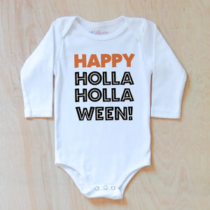 Happy HOLLAween Onesie at Hi Little One