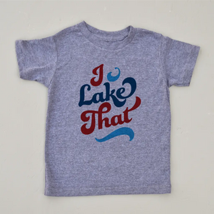 I Lake That Vintage Grey T-shirt at Hi Little One