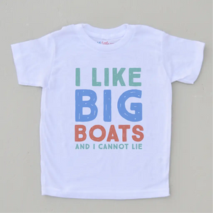 I Like Big Boats T-shirt at Hi Little One