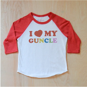 I Love My Guncle Raglan at Hi Little One