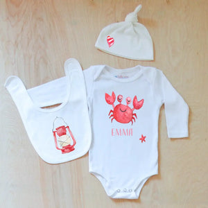 Little Crab 3-Piece Set at Hi Little One